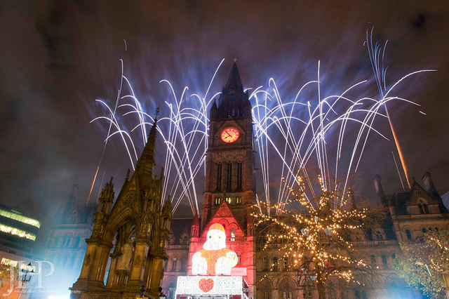 The Manchester Christmas Lights Switch On