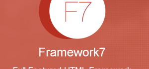 Framework 7: HTML Framework to build iOS7 Apps