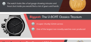 The most Amazing Watches in the World [Infographic]