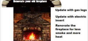 Update Your Old Fireplace in an Efficient Way