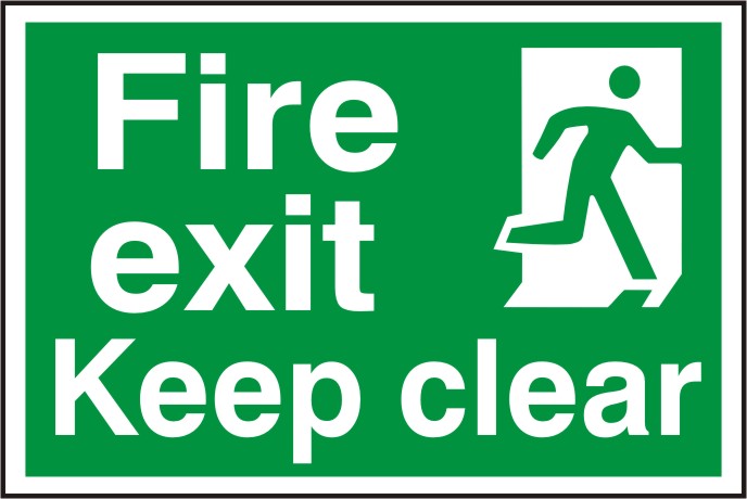 OSHA Compliant Fire Exit Signs: Which Material to Choose?