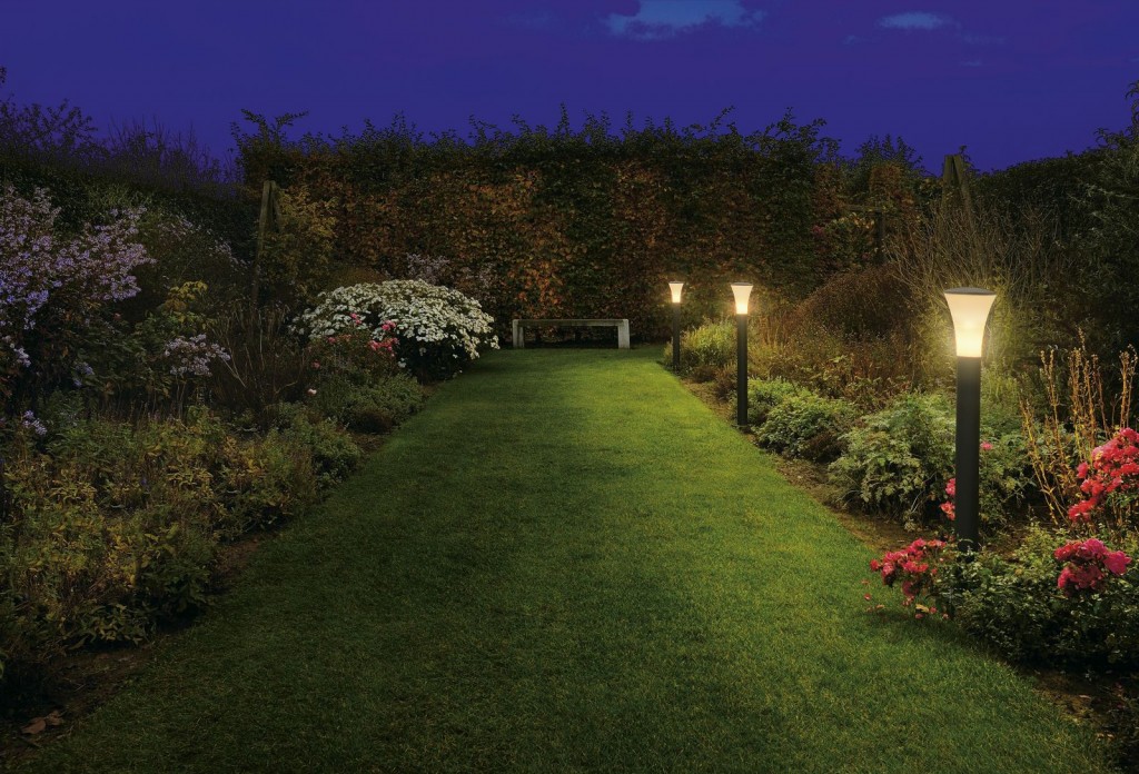 outdoor lighting a path