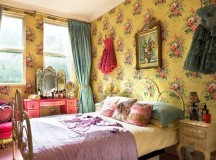 BoHo chic style bedroom