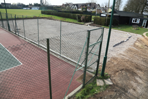 Installing a Tennis Court