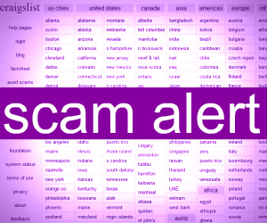 The Most Common Craigslist Scams