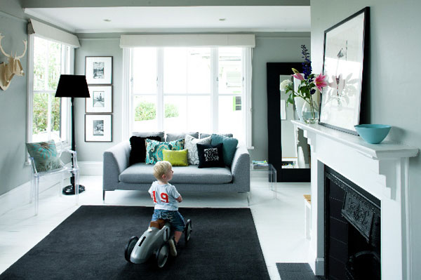 Black White Interior Design  Tips  Create Strong Focal Points