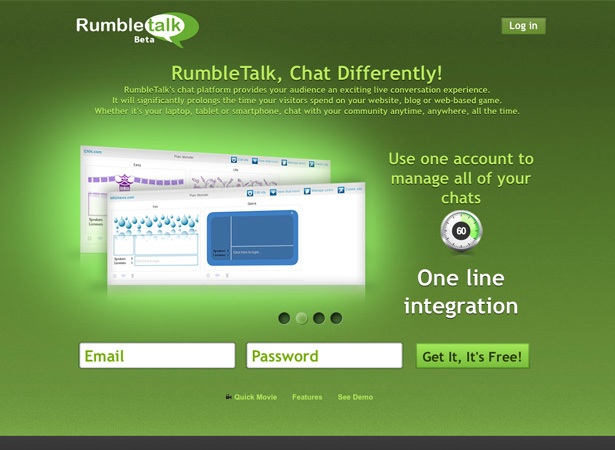Rumbletalk HTML5 Chat Rooms Review