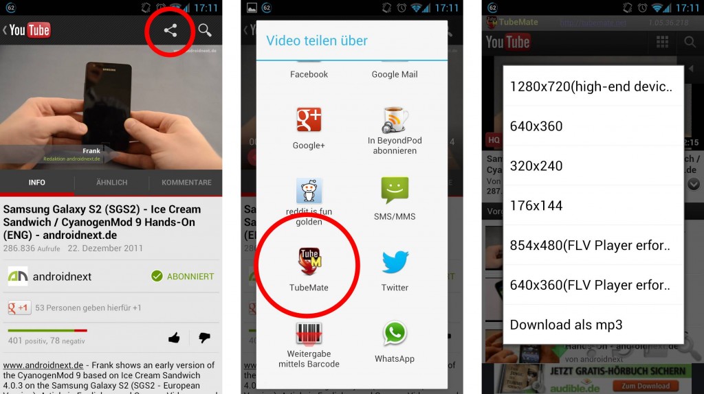 best free youtube downloader for android tablet