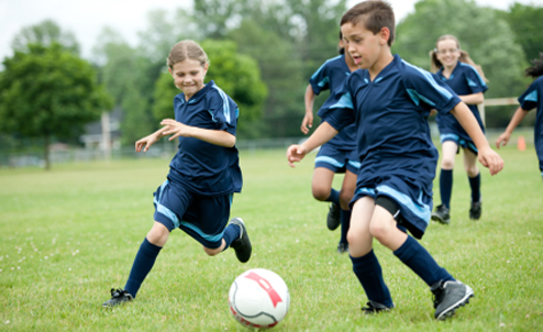 Children Interested in Sport