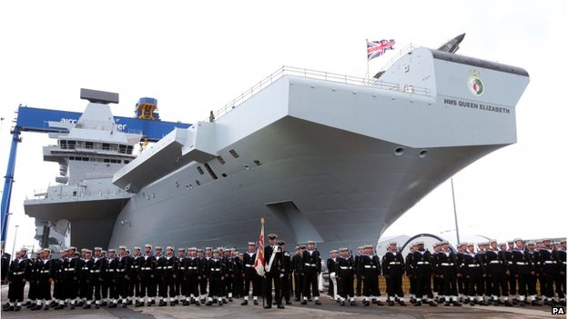 UK's Royal Navy Carrier Named in Honor of Queen Elizabeth II