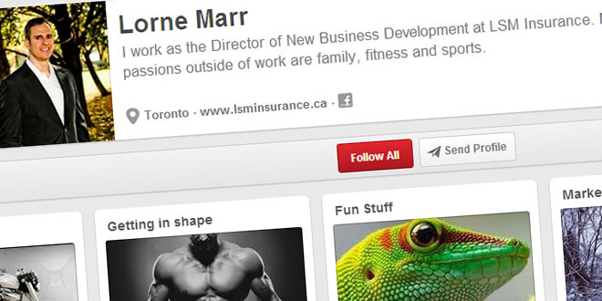 Lorne Marr’s Pinterest Profile