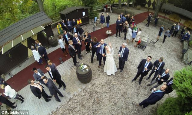 Drones Take Wedding Photography to Whole New Levels of Candid
