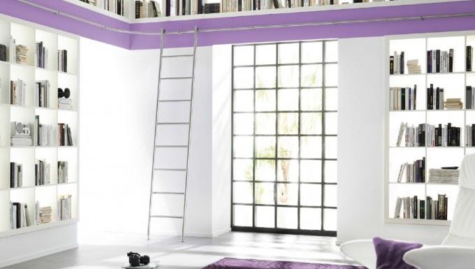 Move on Up to High Style with High-End Rolling Ladders