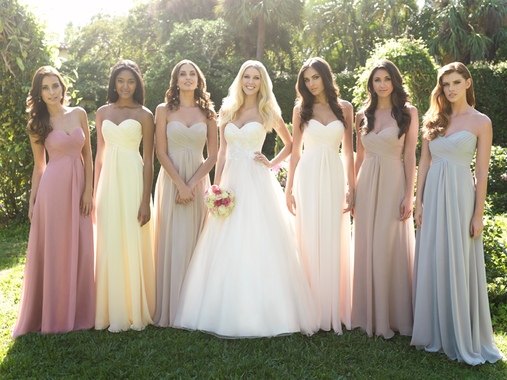 Tips for Successfully Following Mismatched Bridesmaids Dress Styles