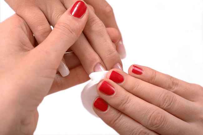 How to remove nail paint easily?