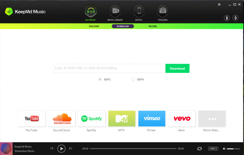 Use Keepvid Music Downloader to Download Your Favorite Songs & Playlists