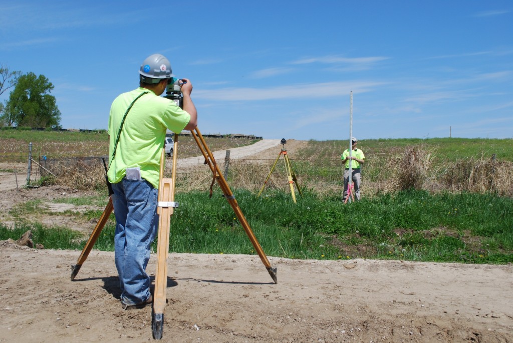 Working as a Land Surveyor