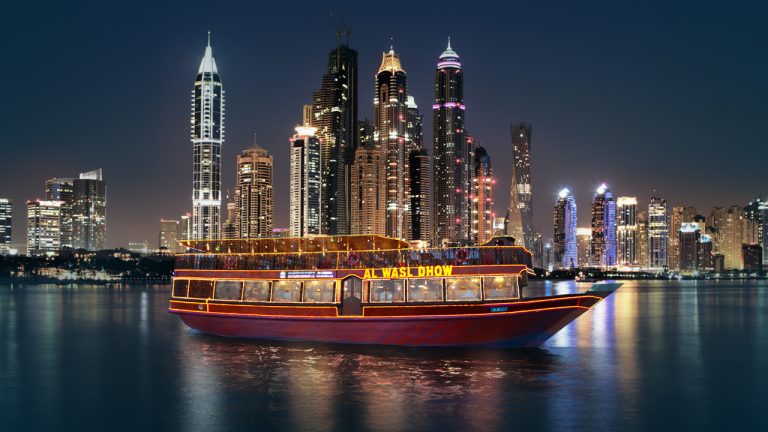 Dhow Cruise Dinner, An Exhilarating Sightseeing Experience In Dubai Marina Tour 