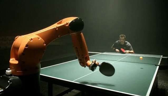 Table Tennis Robot: Your Partner in Game