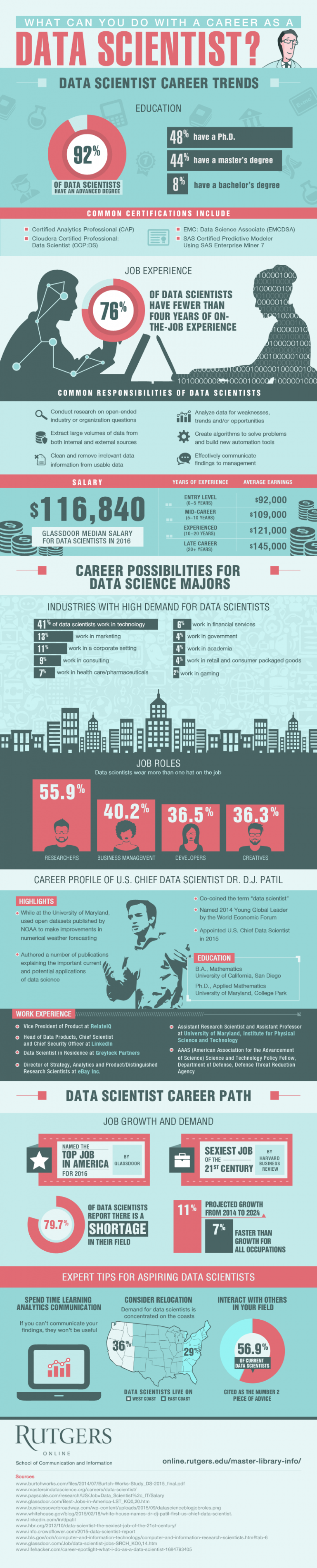 The Wonderful World of Data Careers [Infographic]