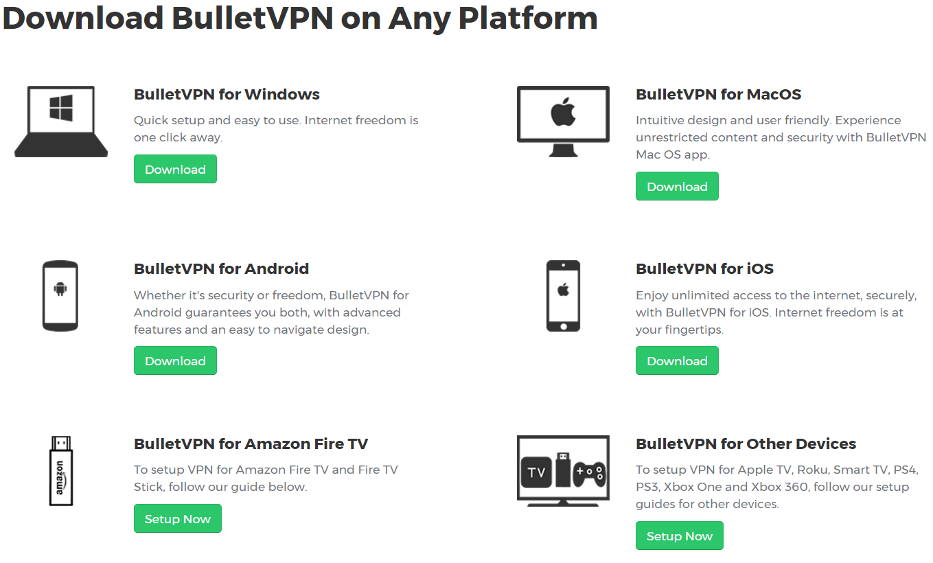 download bulletvpn
