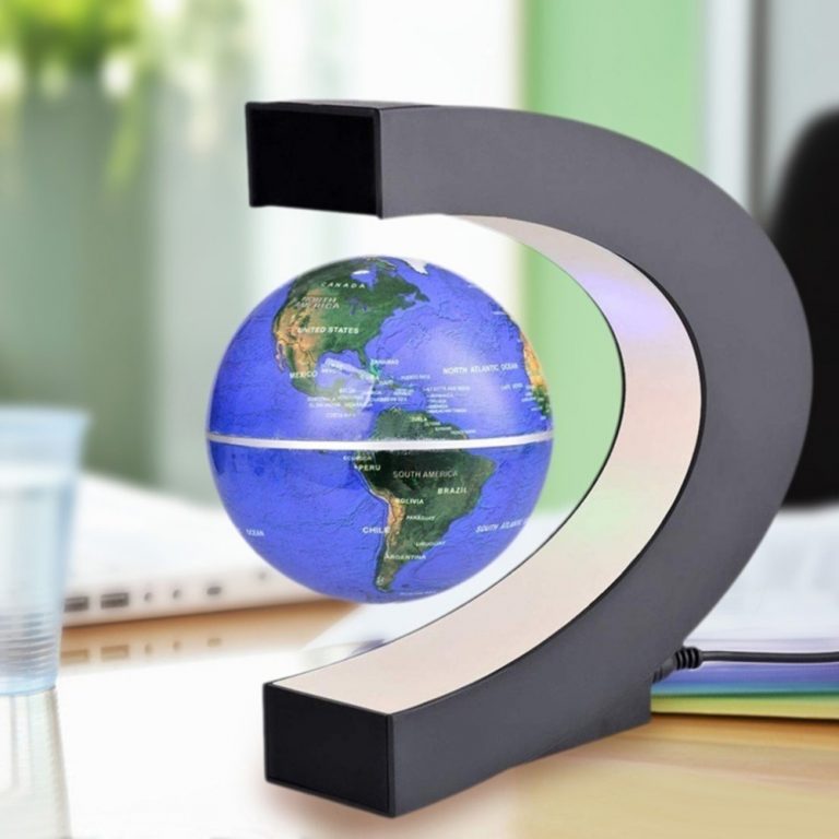 Product Review: C Shape LED World Map Décor Home Electronic Magnetic Globe Antigravity