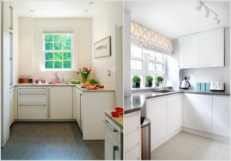 Easy Ways to Make Your Tiny Kitchen Look Bigger
