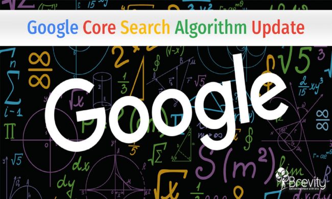 Google Core Search Algorithm Update