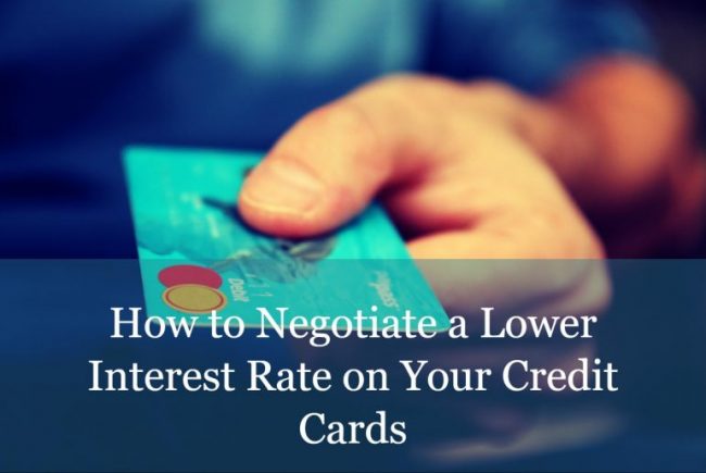How to Negotiate a Better Credit Card Rate