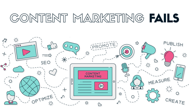 5 Reasons Why Your Content Marketing Fails