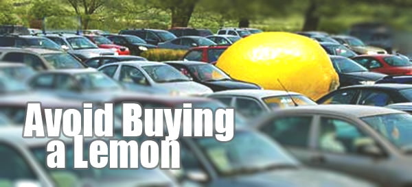 How to Avoid Buying a Lemon Vehicle in California