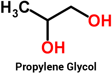 glycol propylene formula chemical structure food facts uses its skin care molecule contents physical properties