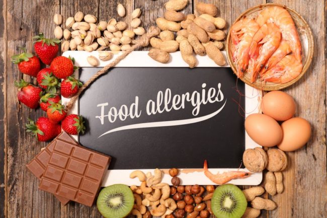 what is the relationship of protein with food allergies