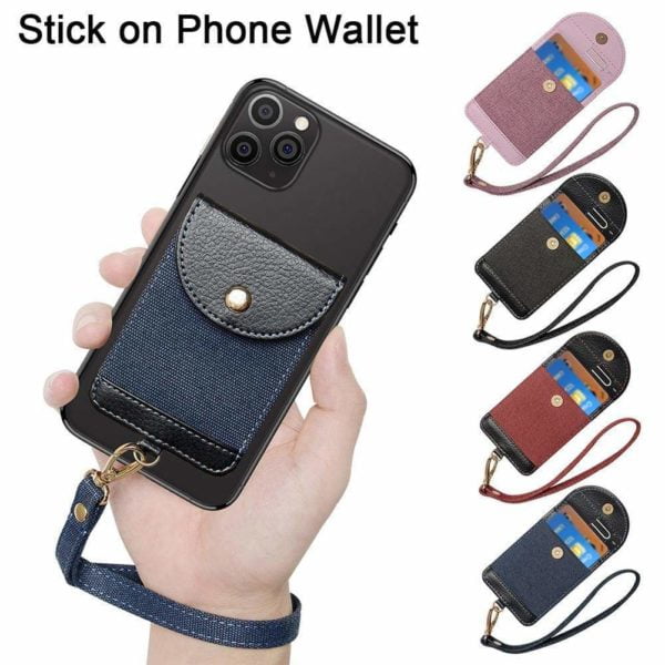 Types of Stick on Phone Wallets