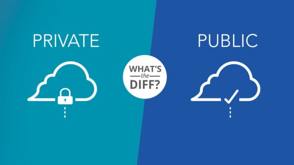Top 7 differences between Public and Private cloud