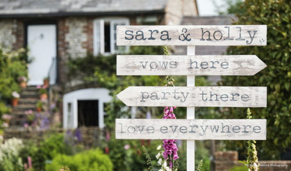 8 Fun Ways To Use Wedding Signs At Your Wedding