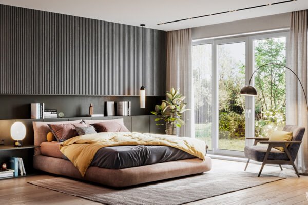 Modern, minimalist bedroom design ideas