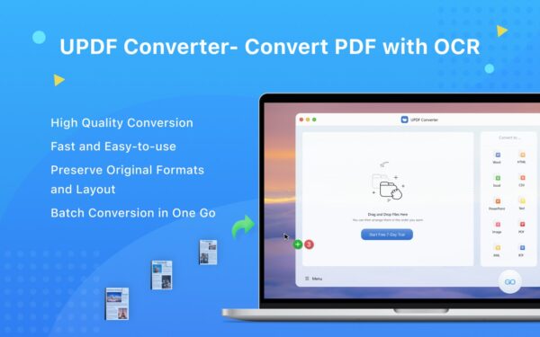 UPDF Converter – PDF Converter for Windows and Mac
