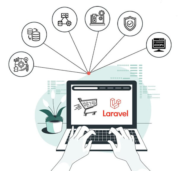 Developing e-commerce websites with Laravel and latest tools