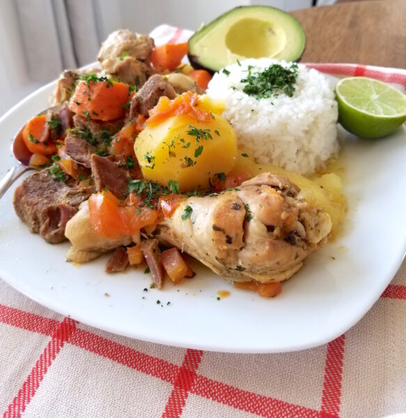 Recipe of Colombian Three Meat Rice